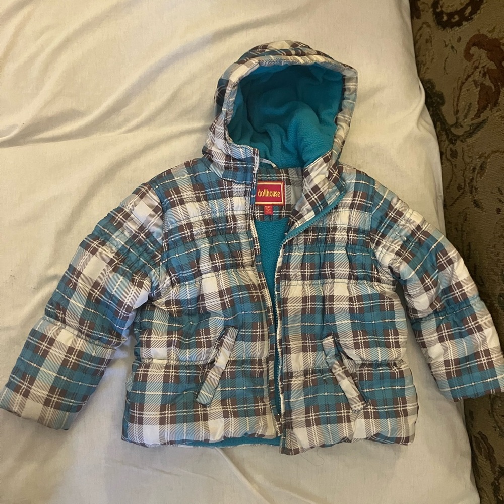 Kids plaid jacket